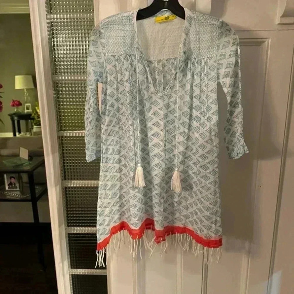 Roberta Roller Rabbit Amanda Serafina Tunic Dress Sz XXS Light Weight - Picture 2 of 11